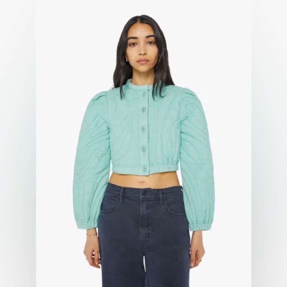 MOTHER The Rough Puff Reading Tea Leaves Jacket NWT